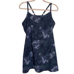 Mountain Hardwear Womens Dynama Dress Shorts Large Black‎ Gray Camo Lined Pocket